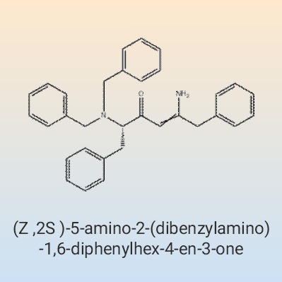 (Z ,2S )-5-amino-2-(dibenzylamino)-1,6-diphenylhex-4-en-3-one